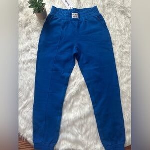Juicy Couture Blue Pantsuit Relaxed Fit Cotton Blend